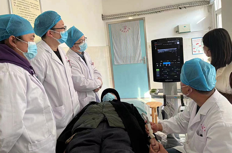 给世界上最小的手术刀装上“GPS”—寿县中医院康复科开展可视化针刀技术