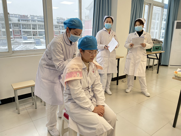 夯实基础、提升能力——记寿县中医院举行2023年度全院护理人员技术操作考核