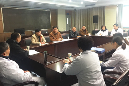 我院积极迎接省中医临床路径及医疗质量专家组检查